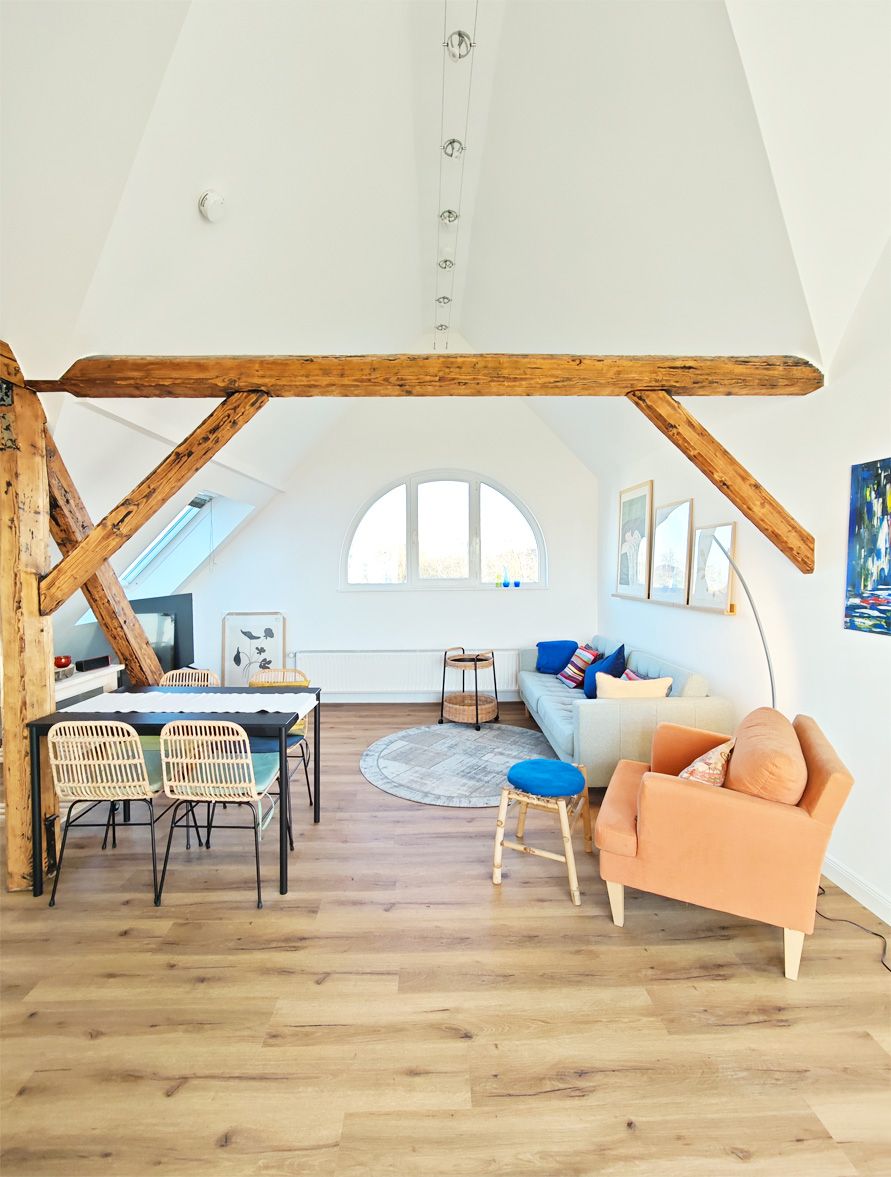  Charming Attic Apartment With Balcony, Furnished, Close To Düsseldorf  -  Charming attic apartment with balcony, furnished, close to Düsseldorf  - Gallery -  15