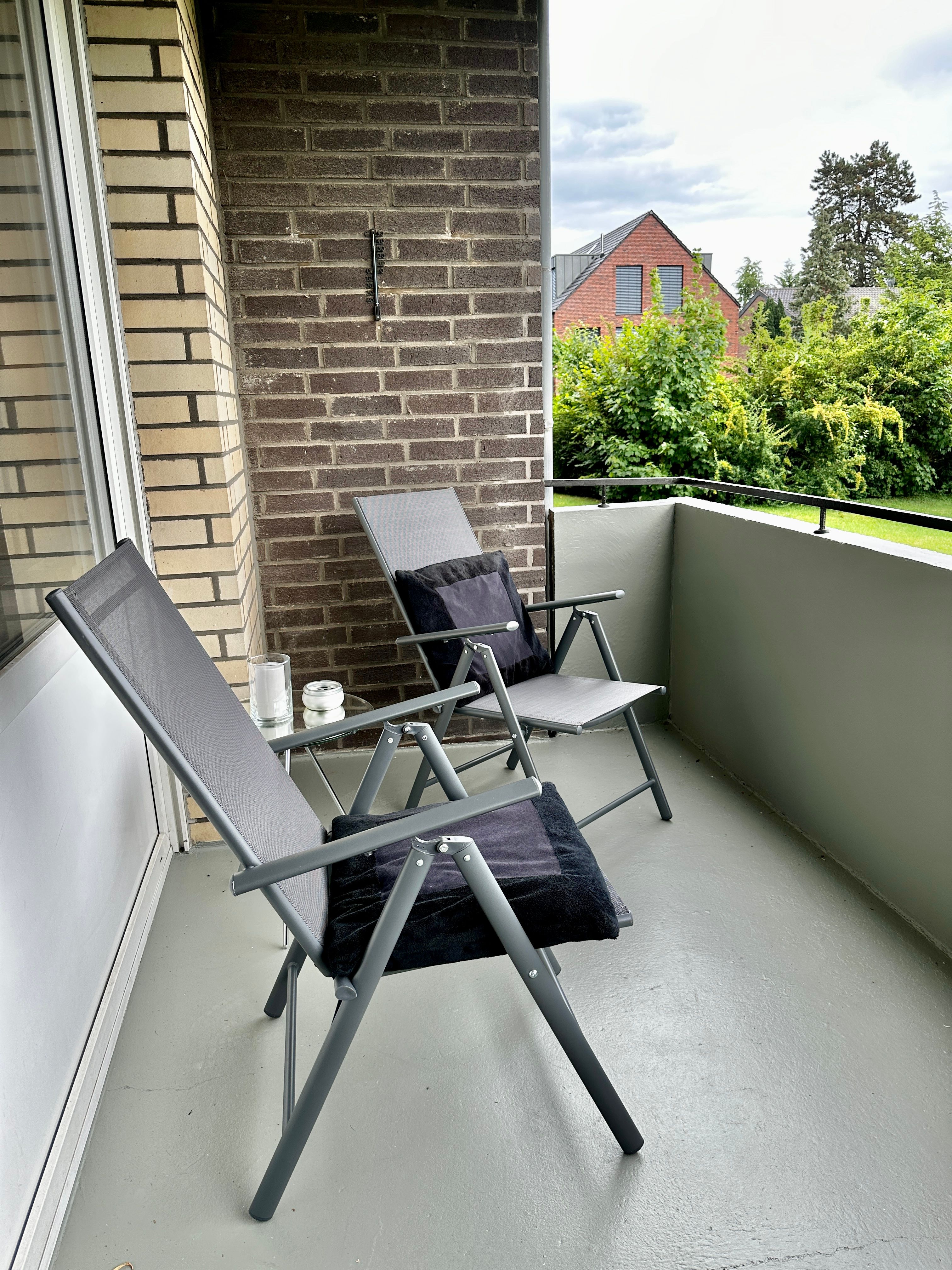 First Occupancy, FURNISHED: Bright 2-Room Flat W Balcony In Ratingen-Süd, Stylish W Upscale Equipmen - 11