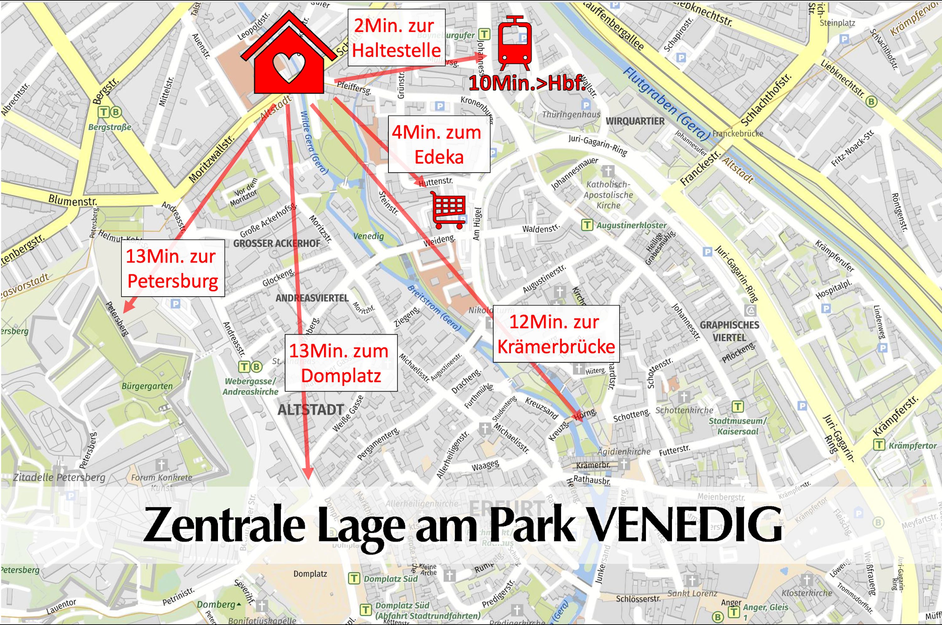 Bright 2BR Jugendstil-Flat In The Heart Of Erfurt - 24
