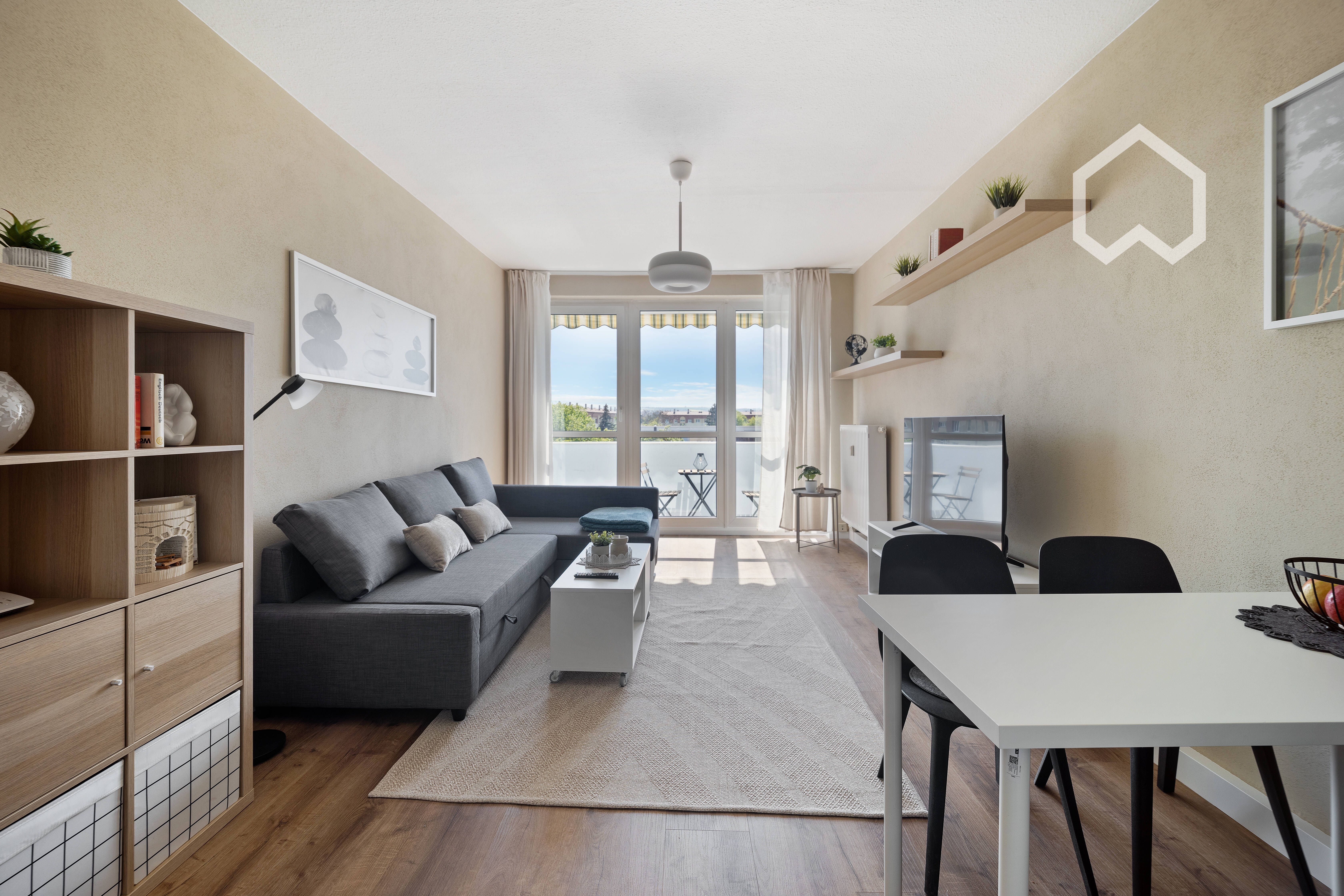  Laubegast · 2-Room All-Inclusive · Renovated 2025 · Balcony · Anmeldung & Home Office  -  Laubegast · 2-room all-inclusive · renovated 2025 · balcony · Anmeldung & home office  - Gallery -  18