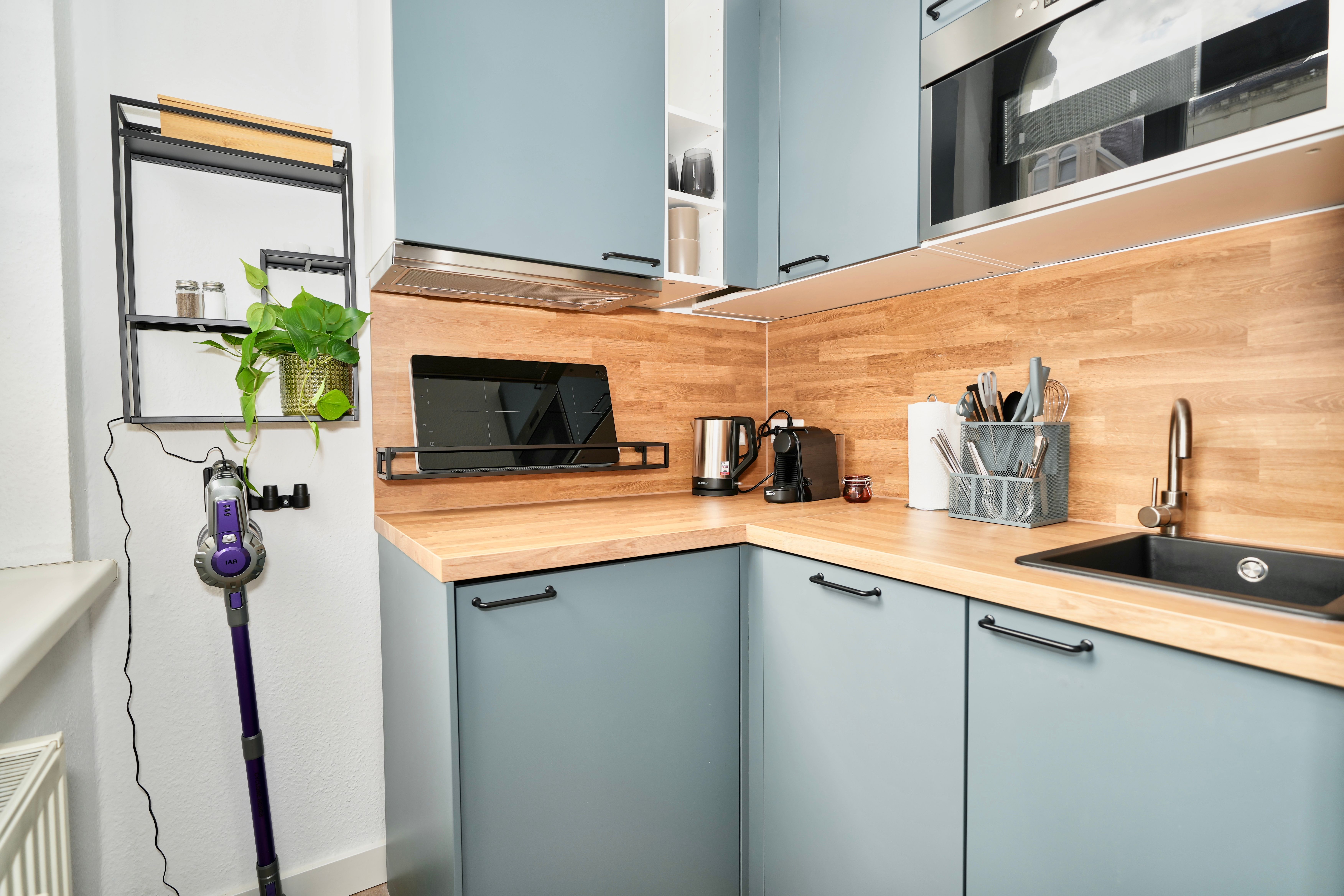 SudenburgNest: Modern, Studio Apartment In Magdeburg Including Box Spring Bed, Netflix And Washing M - SudenburgNest: Modern, studio apartment in Magdeburg including box spring bed, Netflix and washing machine - Gallery - 13