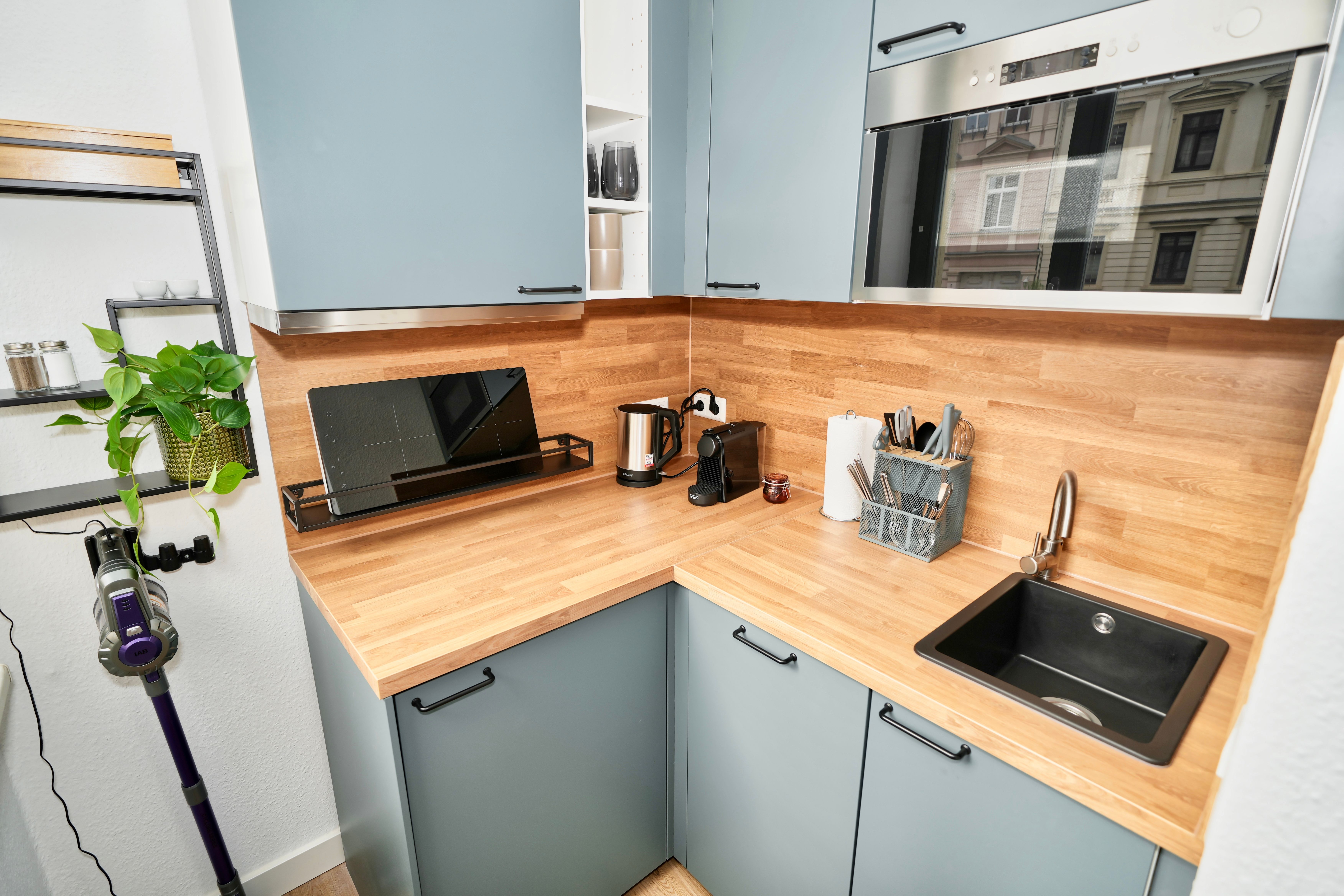 SudenburgNest: Modern, Studio Apartment In Magdeburg Including Box Spring Bed, Netflix And Washing M - SudenburgNest: Modern, studio apartment in Magdeburg including box spring bed, Netflix and washing machine - Gallery - 12