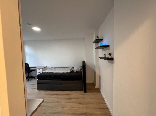 Cozy 30sqm Apartment with Private Washer, Balcony, and City-Center Access in Aachen"