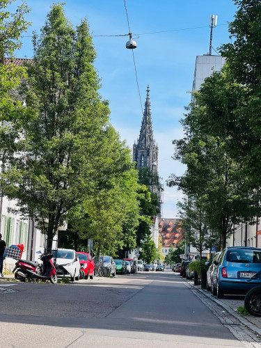 1.5 room flat in Ulm city centre
