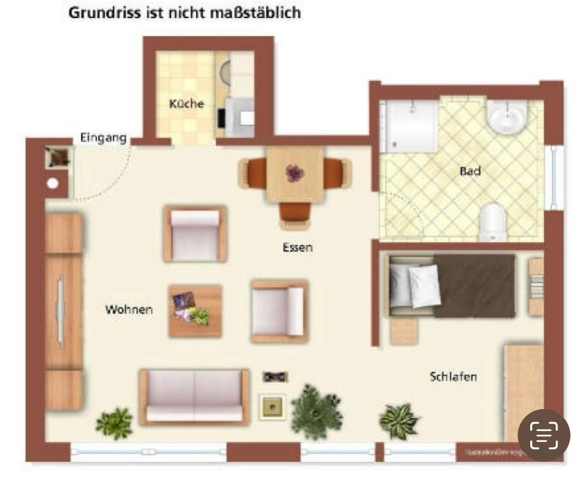  1.5 Room Flat In Ulm City Centre  -  1.5 room flat in Ulm city centre  - Gallery -  1