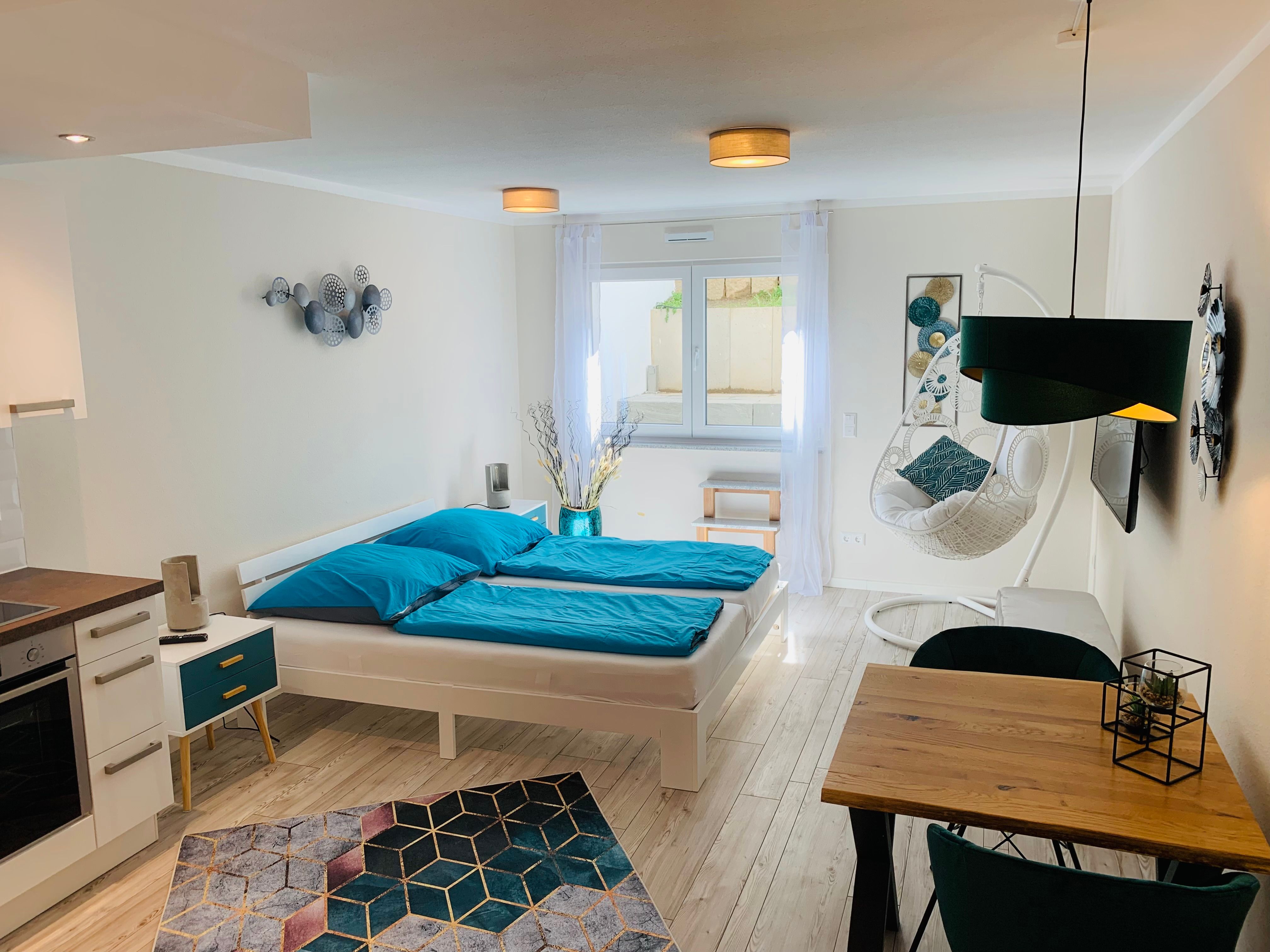 Design-Apartment In New Building With Terrace (basement) - 11