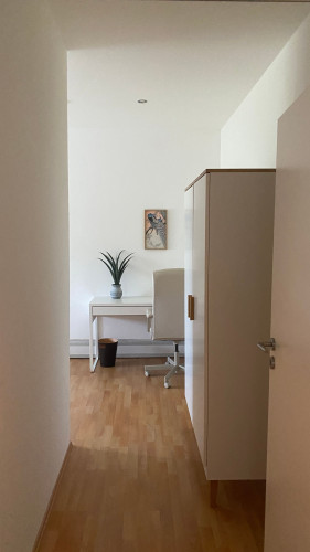Corporate-standard housing with private garden.