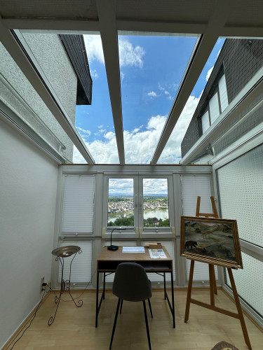 Spacious apartment in Vallendar with balcony and view of the Rhine