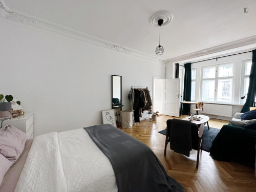 Vibrant Studio close to Rosenthaler Platz Metro