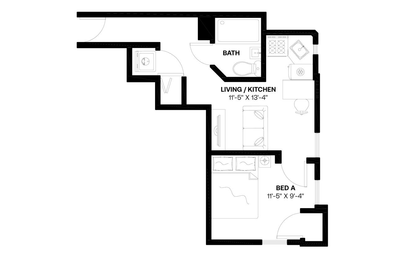 #494: East Village - 1 Bedroom (Queen) - #494: East Village - Gallery - 8