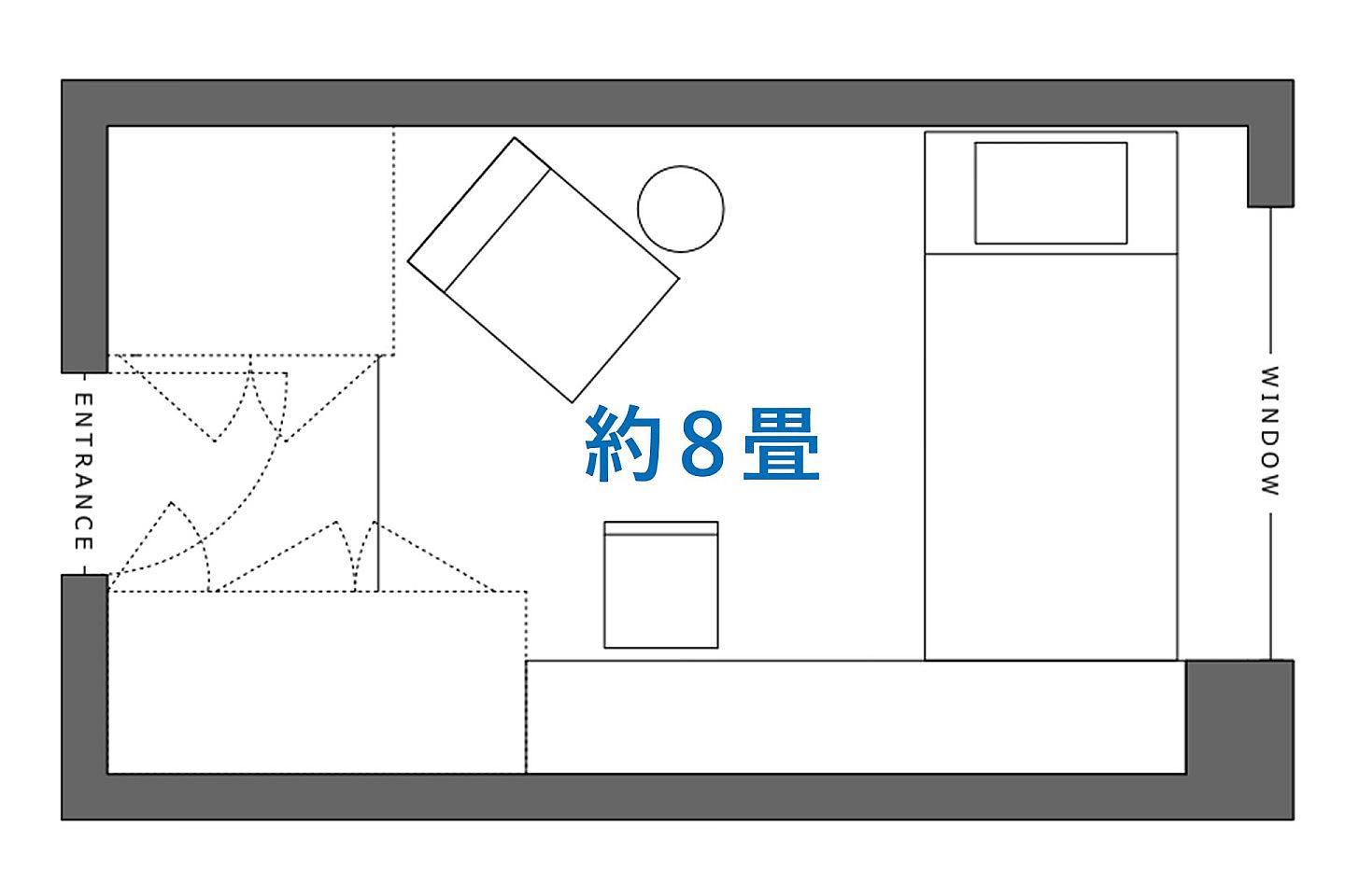  Bed In A 1-Bed Gender Separated Room  -  Stylish Coliving Residence with Sauna and Shared Kitchen in Vibrant Yokohama  - Gallery -  15