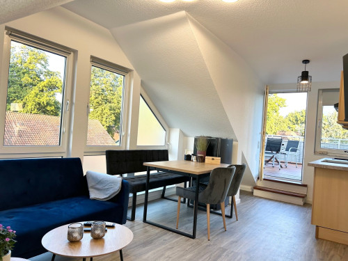 Modern & charming suite with big roof terrace (Langenhagen) - Gallery - 17