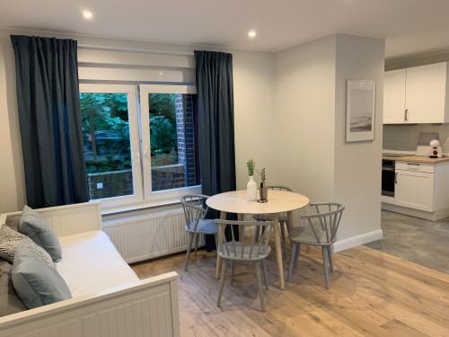 Furnished Scandinavian-style bungalow right in the center of Pelzerhaken