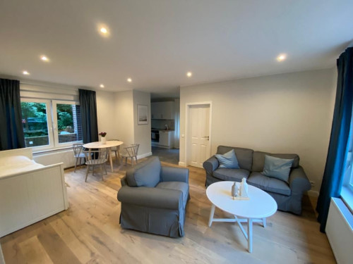 Furnished Scandinavian-style bungalow right in the center of Pelzerhaken