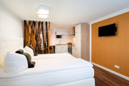 high-quality apartment Central holiday apartment in Rudolstadt Markt 13