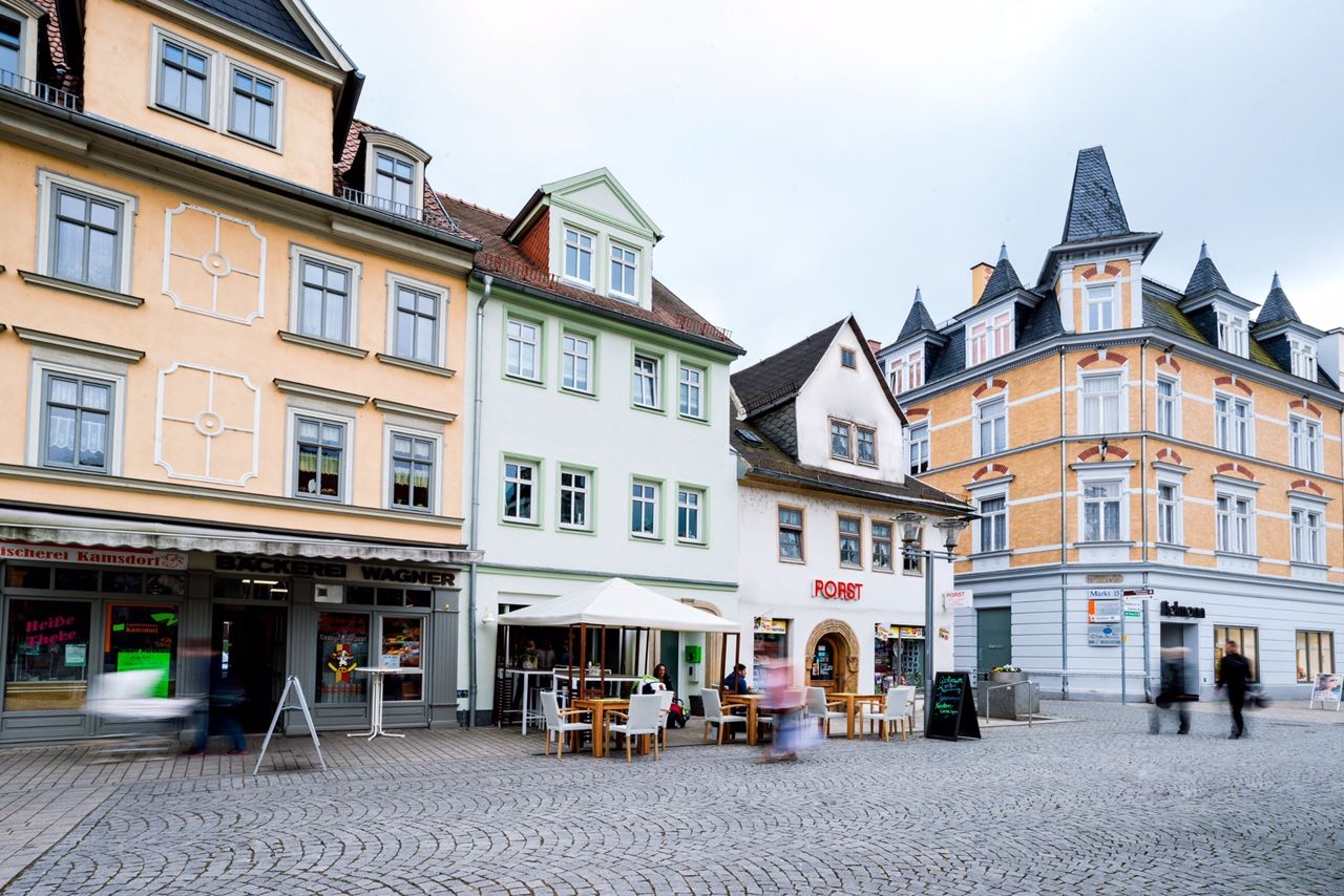 High-Quality Apartment Central Holiday Apartment In Rudolstadt Markt 13 - 2