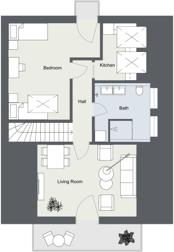 45 m², 2 rooms · Parking · 10 minutes to Tübingen - Gallery - 28