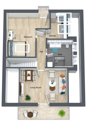 45 m², 2 rooms · Parking · 10 minutes to Tübingen - Gallery - 23