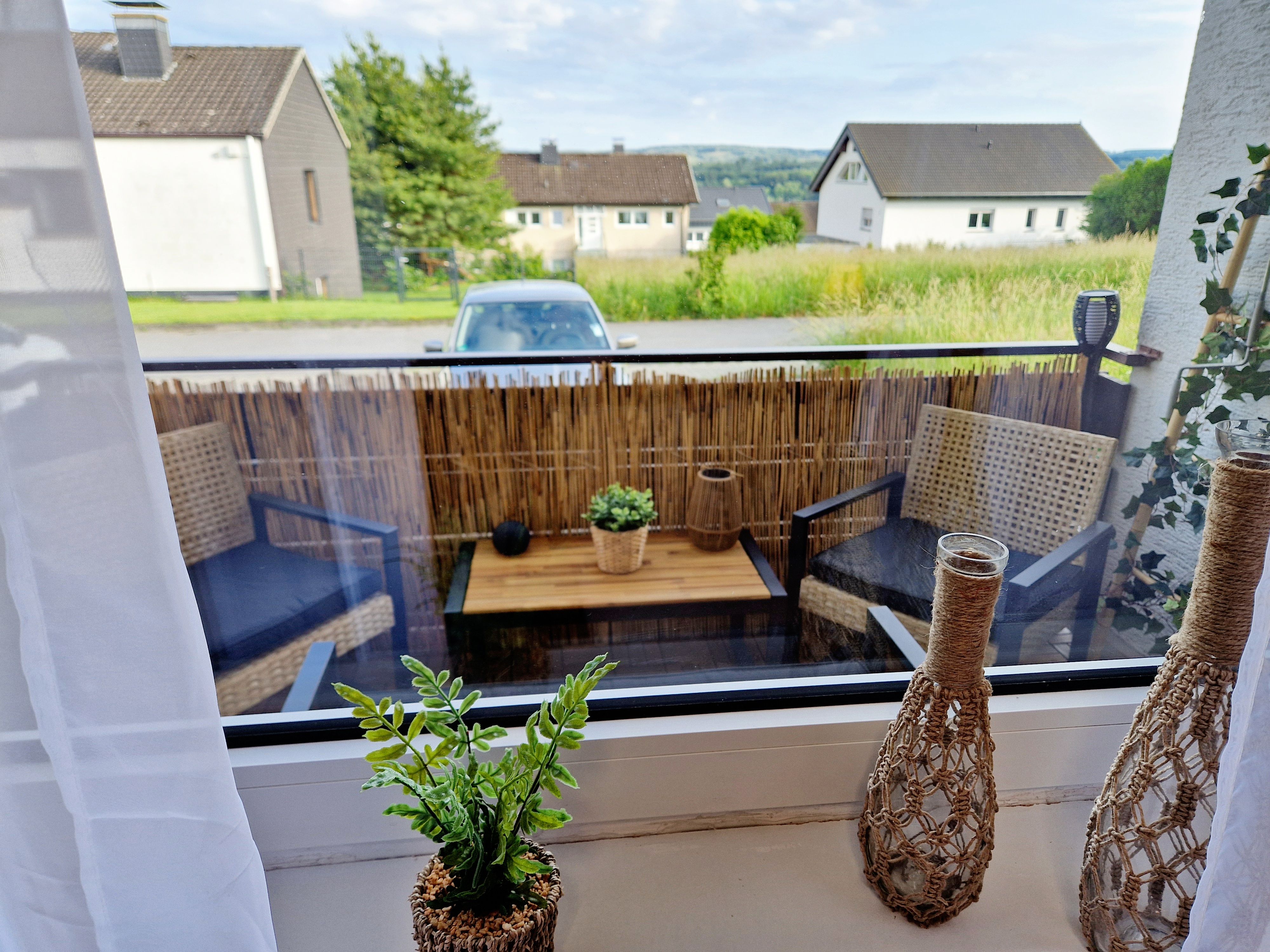 Boho-Style Sonnenhang Holiday Flat With Balcony - 16