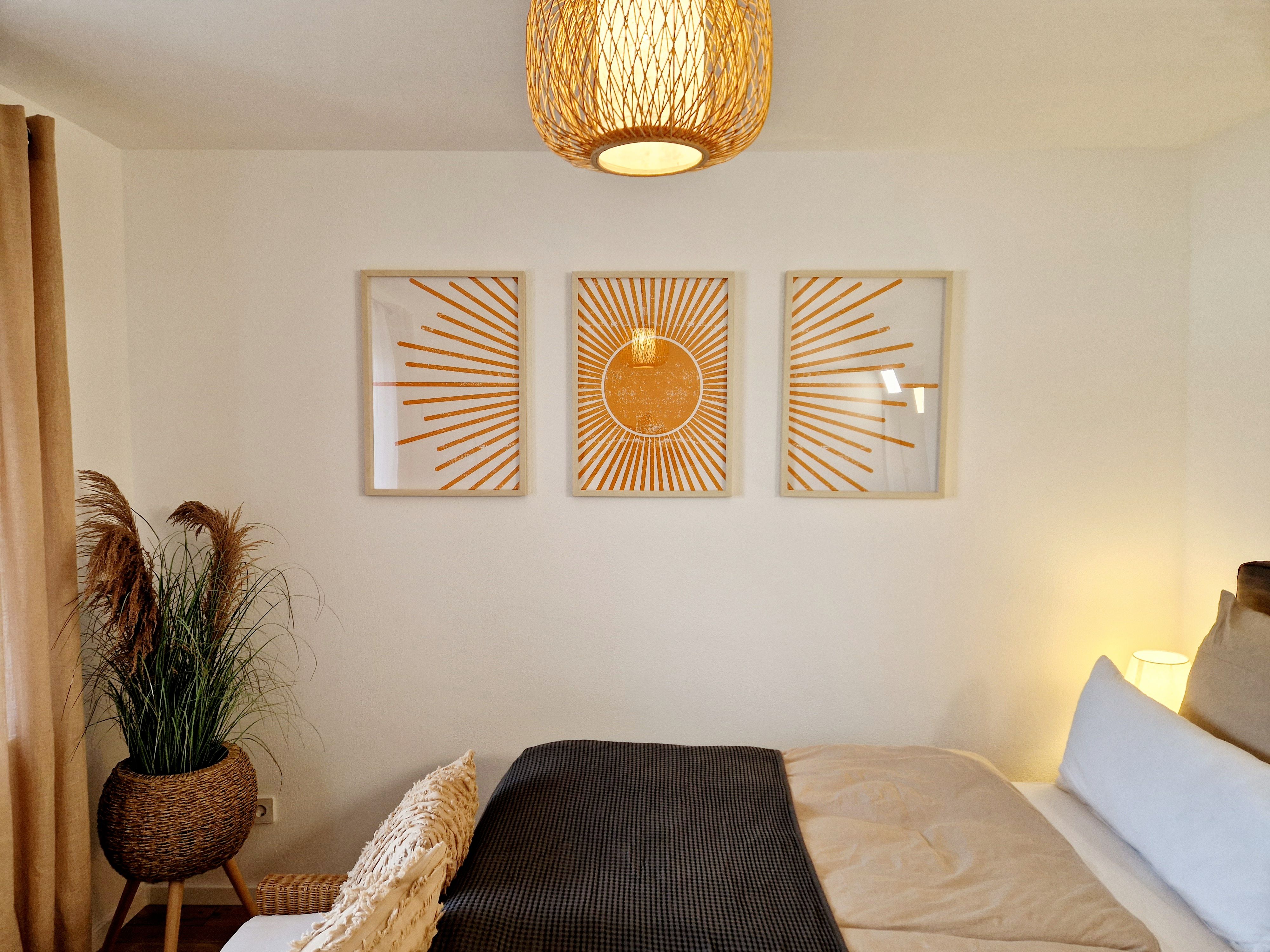 Boho-Style Sonnenhang Holiday Flat With Balcony - 35