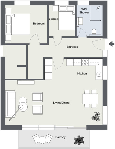 82 m², 3 rooms · Parking & balcony · 10 minutes to Tübingen - Gallery - 24