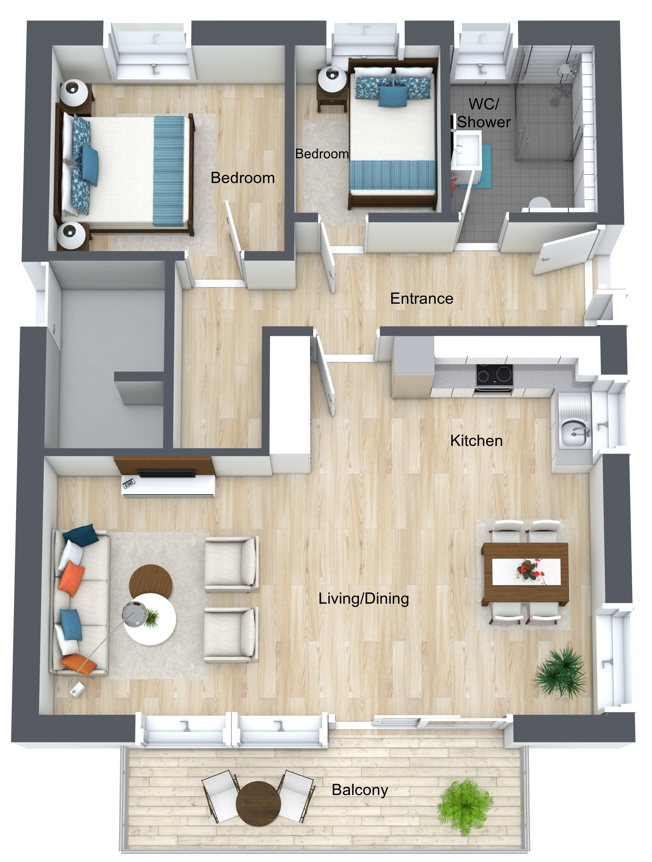 82 M², 3 Rooms · Parking & Balcony · 10 Minutes To Tübingen - 1