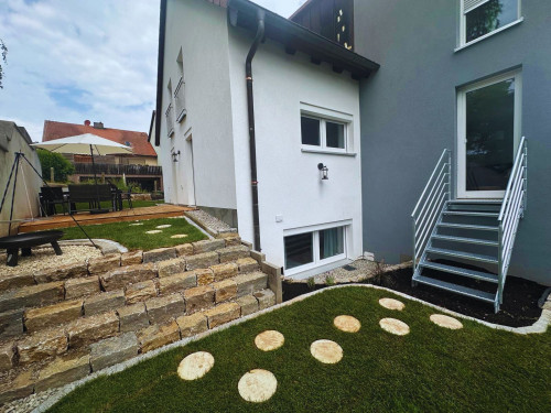 Frankenherz-Apartments: Modern and spacious apartment with terrace and two bedrooms - Gallery - 4