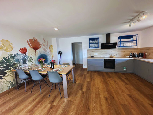 Frankenherz-Apartments: Modern and spacious apartment with terrace and two bedrooms