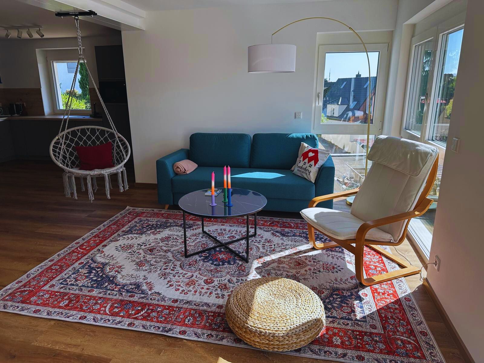 Frankenherz-Apartments: Modern And Spacious Apartment With Terrace And Two Bedrooms - 72