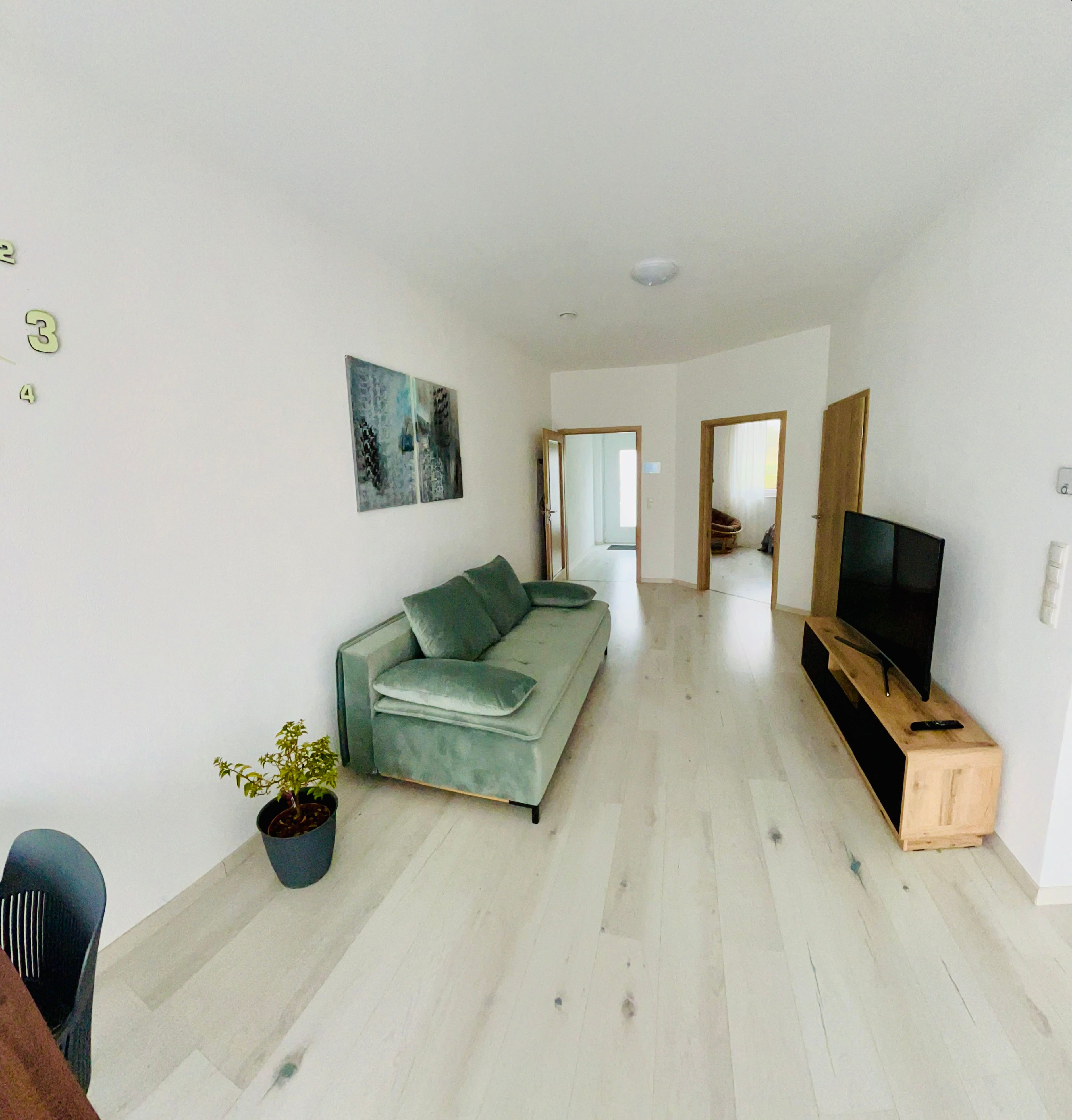 Modernes Business-Apartment Near Würzburg – Top A3/A7-Connection & Highspeed-WLAN - 11