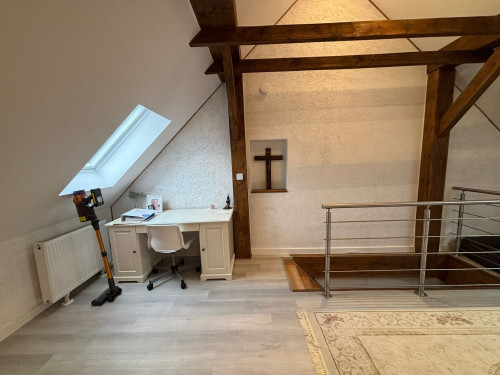 Modernized half-timbered house (125 m², 4 rooms) in Nidderau - €1,200 + €350 NBK