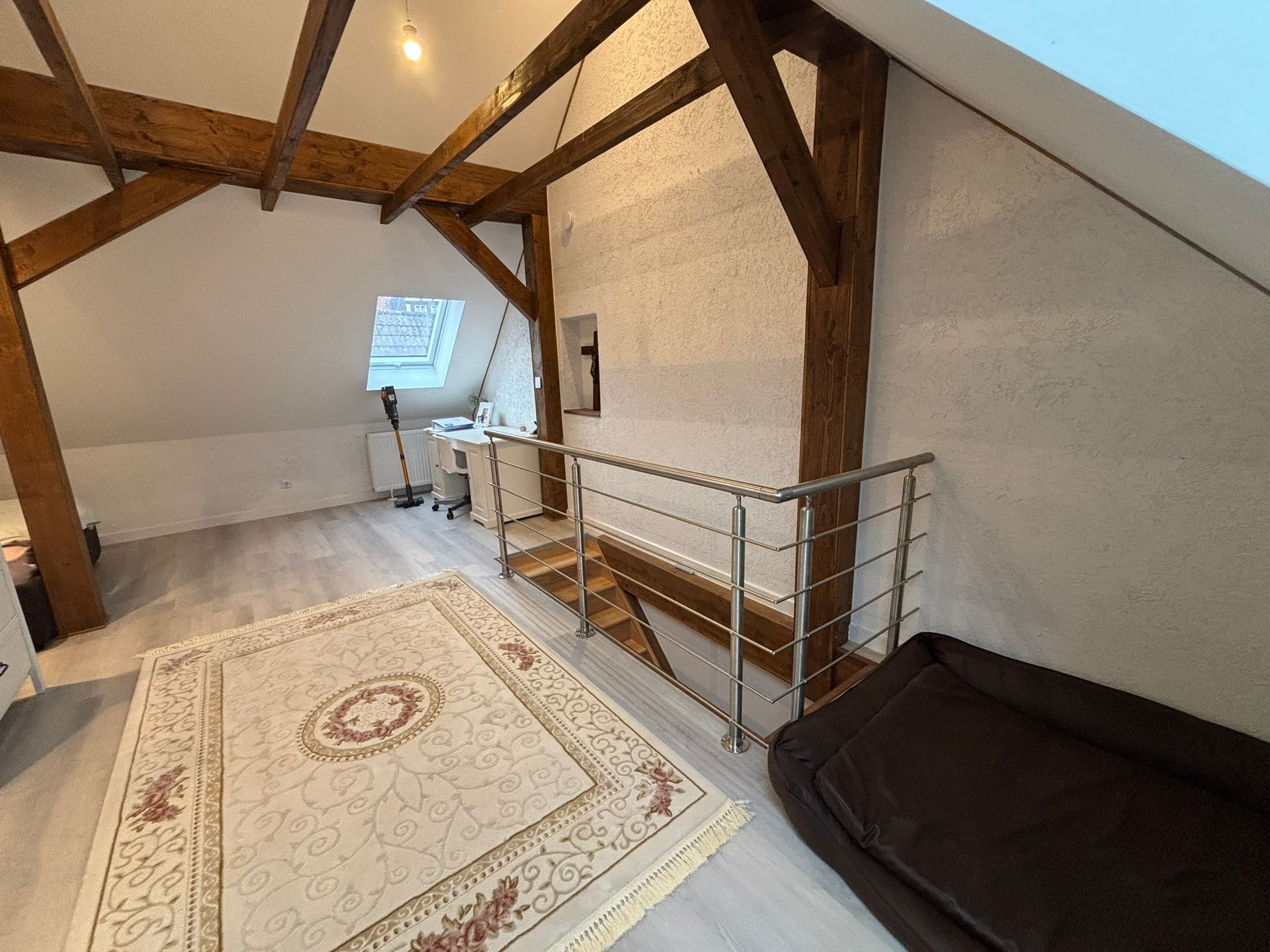 Modernized Half-Timbered House (125 M², 4 Rooms) In Nidderau - €1,200 + €350 NBK - Modernized half-timbered house (125 m², 4 rooms) in Nidderau - €1,200 + €350 NBK - Gallery - 14
