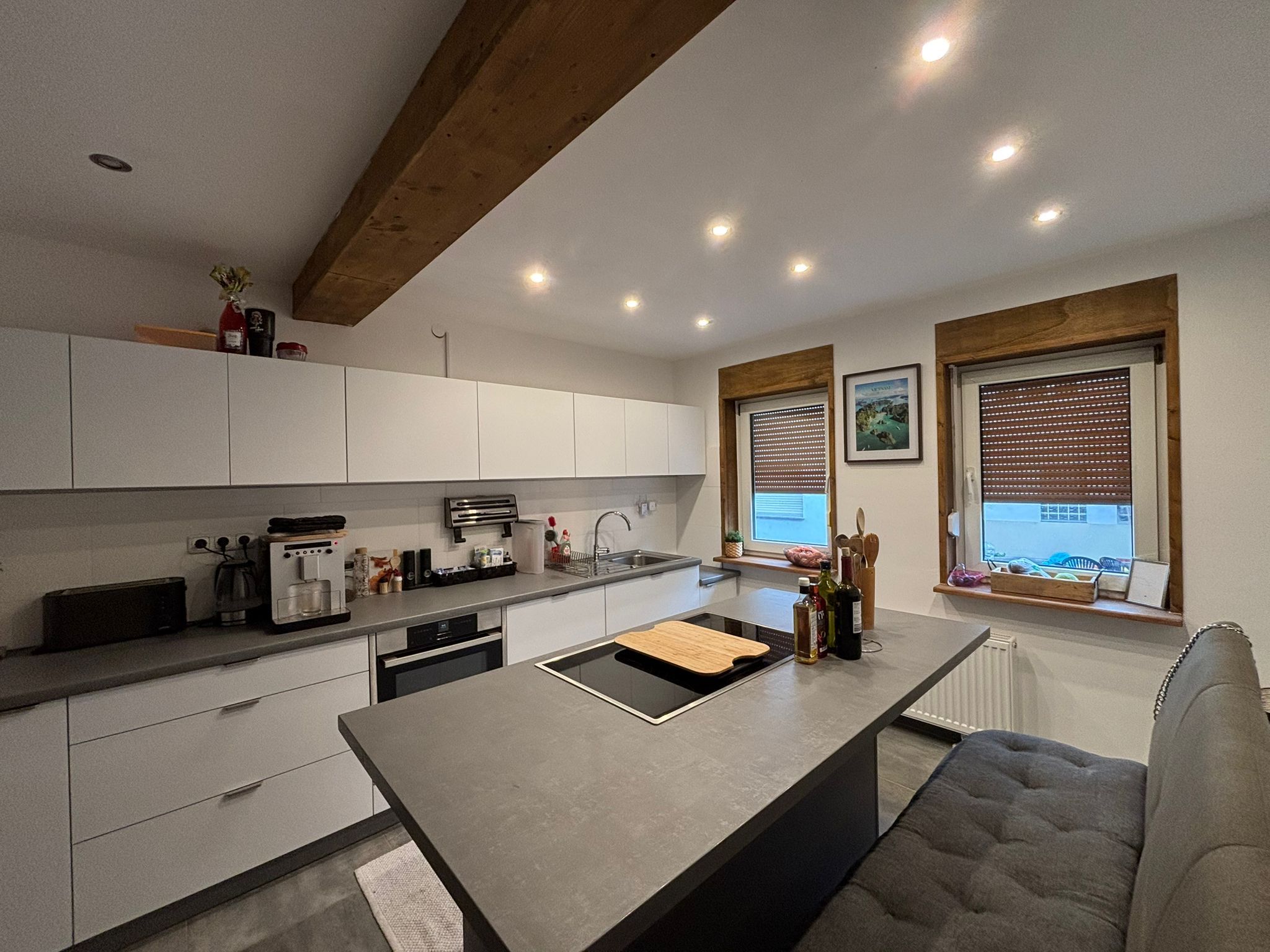 Modernized Half-Timbered House (125 M², 4 Rooms) In Nidderau - €1,200 + €350 NBK - Modernized half-timbered house (125 m², 4 rooms) in Nidderau - €1,200 + €350 NBK - Gallery - 21