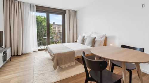 Welcoming studio in well-connected Moabit