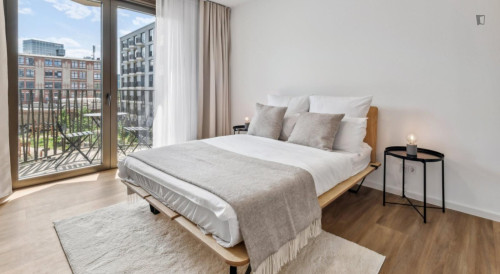 Bright 1 bedroom apartment in Moabit