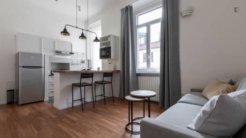 Alluring 1-bedroom apartment in Calvairate