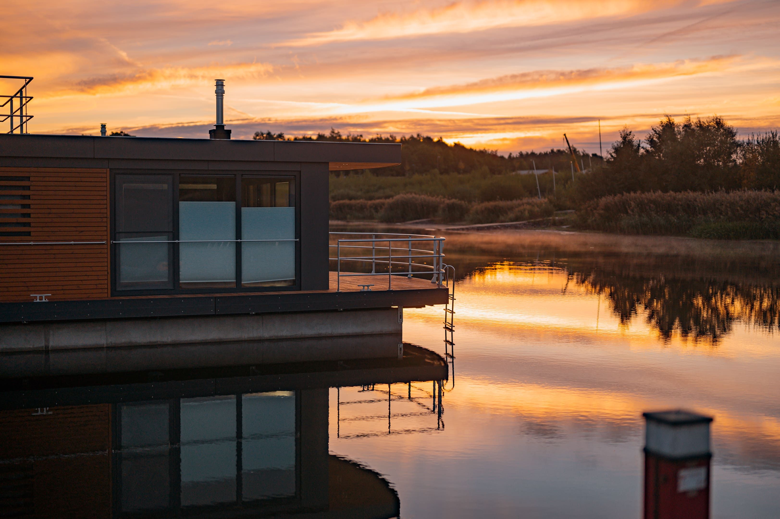  Floating House On The Water  -  Floating house on the water  - Gallery -  25