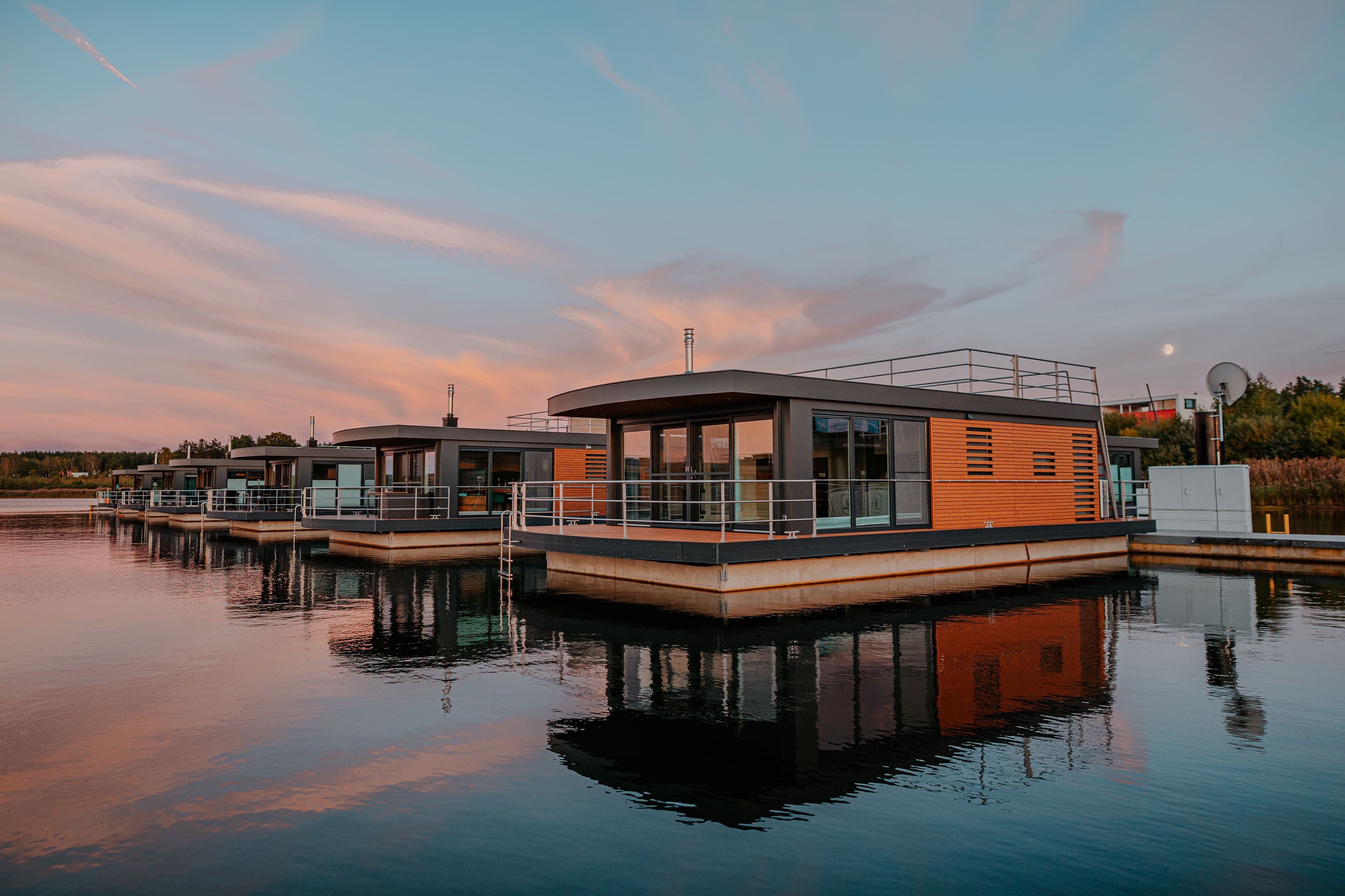 Floating House On The Water - 10