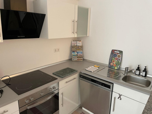 Wonderful, fully furnished 2-room apartment in the basement