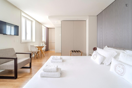 Bright studio near the centre of Braga