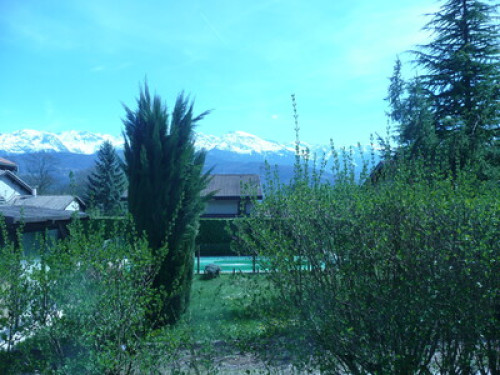 At the foot of the Alps