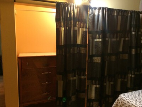 Quiet cozy space with a study room