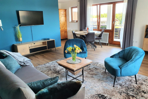 Fully furnished 2-room apartment with balcony and a lot of charm in Meersburg