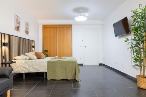 Bright double bedroom in Yuncos