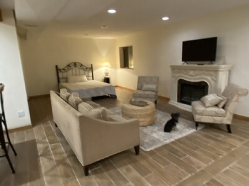 Basement loft in large home