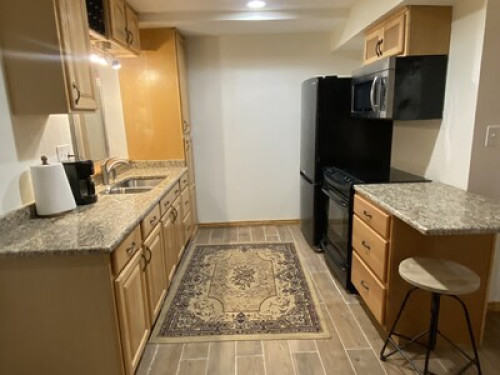 Basement loft in large home