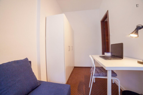 Lovely single bedroom in the Mokotów area