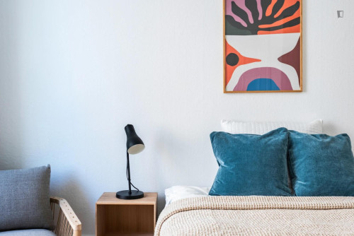 Comfortable single bedroom in shared flat in Frederiksberg