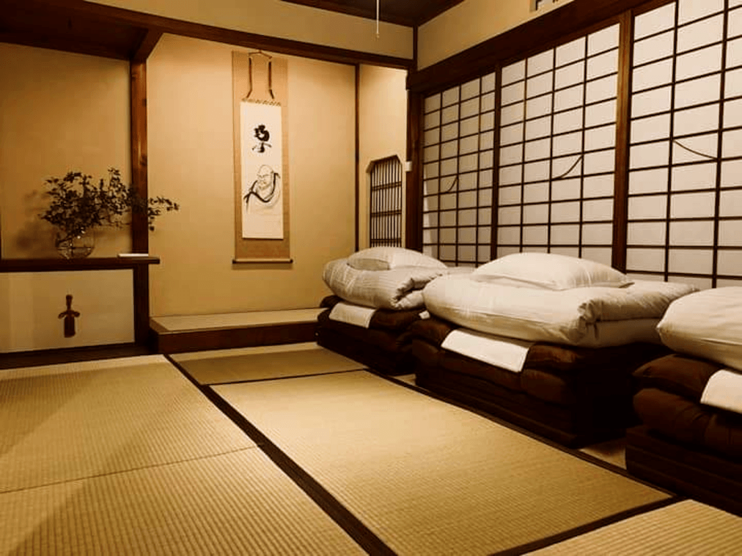 Traditional Futon Room(Single Bed) - Machiya Trad. House, Large Rooms - Gallery - 1