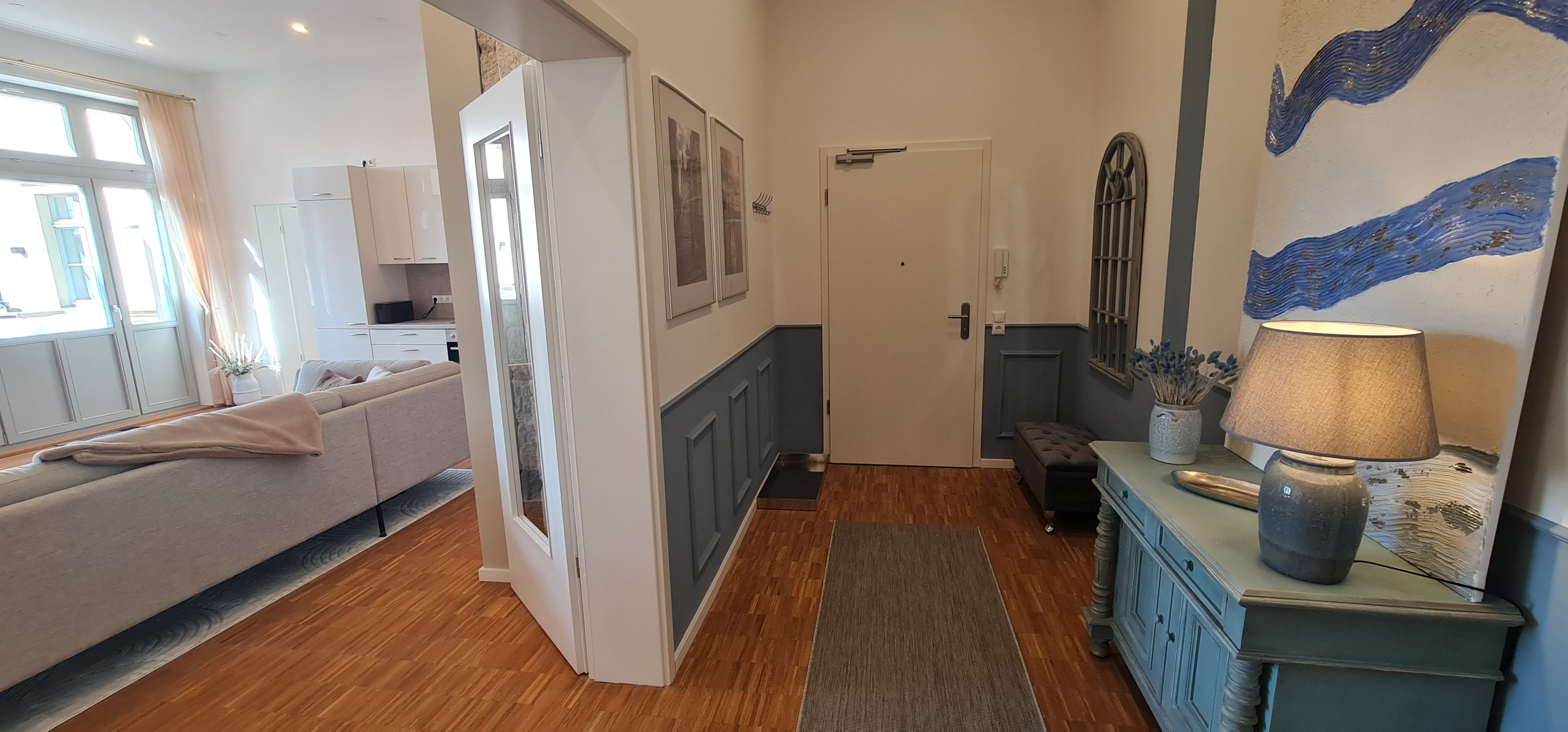 +APARTMENT.BLAUESWUNDER.DRESDEN -FITTEDKITCHEN-PARQUET-SHOWER-BATHROOM-FLOOR-HEATING-LARGE TERRACE-L - 15